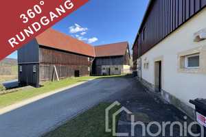 Charmanter und sanierter 3-Seitenhof mit Entwicklungspotenzial + 18 ha Land in Sächs. Schweiz – Sächsische Schweiz-Osterzgebirge (Kreis) – Vorschaubild 1