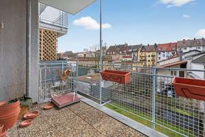 Gepflegte 2-Zimmer-Wohnung mit Balkon, Aufzug & TG im Musikerviertel – Die vollständige Adresse der Immobilie erhältst du vom Anbieter., 76185 Mühlburg, Karlsruhe – Vorschaubild 3