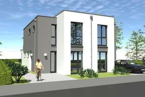 Moderne Doppelhaushälfte KfW 40 – energieeffizient, stilvoll & zukunftssicher wohnen – Pierre Vignes Str. 21, 24568 Kaltenkirchen – Vorschaubild 1