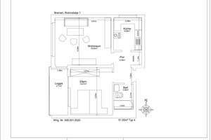 ***ERSTBEZUG NACH KOMPLETTSANIERING*** 2-Zi-Whg mit Loggia -provisonsfrei- – Robinsbalje 1, 28259 Mittelshuchting, Bremen – Vorschaubild 11