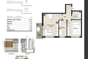 Südstadt-Highlight! Attraktive Eigentumswohnung mit Balkon und Aufzug in begehrter Lage! WE 12 – Severinswall 15-19, 50678 Altstadt/Süd, Köln – Vorschaubild 3
