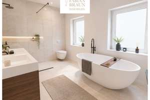 *Urbaner Luxus* REH, 6-Zi, FBH, 2 Bäder, Parkett, Balkon, Carport, ruhige Lage