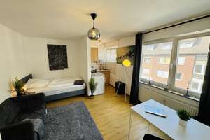 *City Apartment* 1 Zimmer-Wohnung Möbliert inkl. W-Lan & TV – Die vollständige Adresse der Immobilie erhältst du vom Anbieter., 48155 Hansaplatz, Münster – Vorschaubild 5