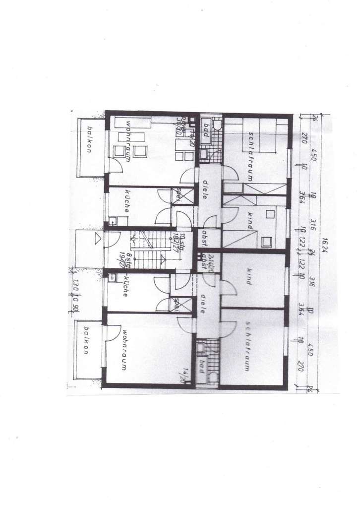 Grundriss Erdgeschoss und 1.Ob