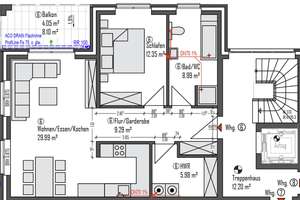 Hochwertige 2-Zimmer-Wohnung in Uni-Nähe inkl. hochwertiger EBK von Nolte – 26129 Haarentor, Oldenburg (Oldenburg) – Vorschaubild 17