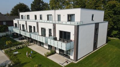 80 m² Gartenwohnung mit zwei Zimmern