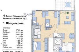 Familienfreundliche 4-Zimmer-Wohnung mit durchdachtem Grundriss in Ostfildern/Scharnhauser Park – Bettina-von-Arnim-Straße 22, 73760 Ostfildern – Vorschaubild 13