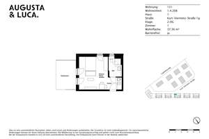 Modernes 1-Zimmer-Apartment mit Dachterrasse! – Kurt-Viermetz-Straße 1g, 86150 Bahnhofs-, Bismarckviertel, Augsburg – Vorschaubild 11