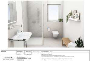 Erstbezug im Neubau – Moderne 2-Zimmer-Erdgeschosswohnung mit Terrasse – Die vollständige Adresse der Immobilie erhältst du vom Anbieter., 23562 Sankt Jürgen, Lübeck – Vorschaubild 14