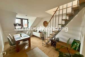 Tauschwohnung: Biete 3ZKB Maisonette Whg., suche 3-4ZKB mit Balkon/Garten
