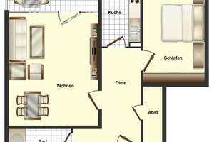 barrierefrei wohnen auf der eigenen Etage – Die vollständige Adresse der Immobilie erhältst du vom Anbieter., 42113 Uellendahl-Katernberg, Wuppertal – Vorschaubild 6