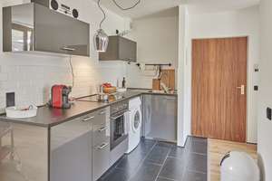 Schöne 2 Zimmer-Wohnung  zum Loft umgestaltet m.2 Dachterassen – Knorrstrasse 47, 80807 Milbertshofen, München – Vorschaubild 8