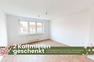Platz und Helligkeit: Große 3-Zimmer-Wohnung mit Wannenbad – Nordstr. 14a, 6886 Lutherstadt Wittenberg – Vorschaubild 1