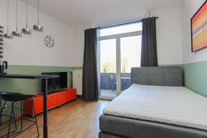 Neu möbliertes 1-Zimmer-Apartment in Schwabing – Leopoldstraße 206, 80804 Neufreimann, München – Vorschaubild 2