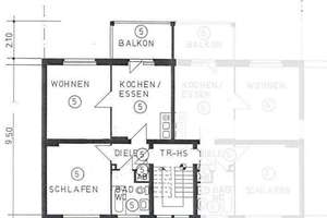 Wohnung in Düsseldorf - 2 Zimmer KDB mit Süd-Balkon - Privatverkauf - keine Maklerprovision