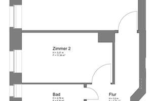 Zeitloser Altbaucharme in Friedrichshain: Bezugsfreie 2-Zimmer-Wohnung im beliebten Nordkiez – 10247 Friedrichshain, Berlin – Vorschaubild 25