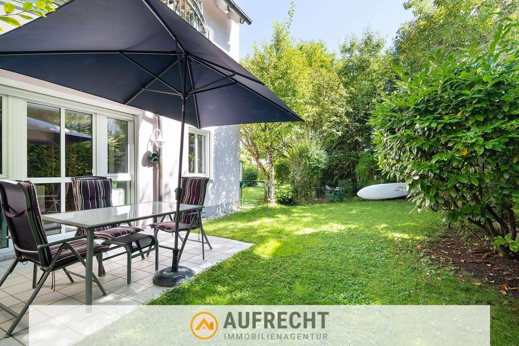 A U F R E C H T °GARTENTRAUM TRIFFT CHARME° elegante 3-Zimmer Erdgeschosswohnung in Dachau Süd - S2