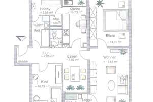 freie renovierungsbedürftige 3-Zimmer ETW  - Nähe Messe und UNI in Nürnberg, Neuselsbrunn 51-WE385 – Die vollständige Adresse der Immobilie erhältst du vom Anbieter., 90471 Langwasser Nordwest, Nürnberg – Vorschaubild 26