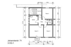 Helle 3-Zimmer-Wohnung mit Balkon – Johanniterstr. 71, 47053 Dellviertel, Duisburg – Vorschaubild 8