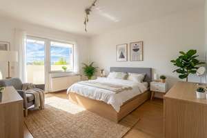 Kompaktes und möbliertes  1-Zimmer-Apartment mit Balkon in Frankfurt am Main – 60327 Gutleutviertel, Frankfurt am Main – Vorschaubild 2