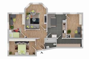 Schöne vier Zimmer Altbauwohnung – Friedhofstraße 10, 21073 Eißendorf, Hamburg – Vorschaubild 13
