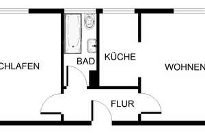 Renovierte 2-Zimmer Wohnung mit großer Wohnküche in Zechensiedlung – Eisenstr. 12, 45327 Katernberg, Essen – Vorschaubild 5