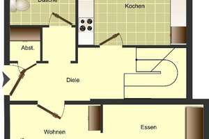 Demnächst frei! 5-Zimmer-Wohnung in Duisburg Hüttenheim – Förkelstraße 18, 47259 Hüttenheim, Duisburg – Vorschaubild 2