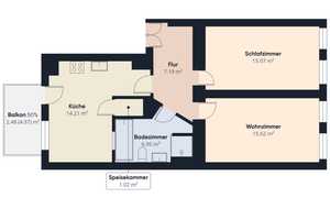 Attraktive 2-Zimmerwohnung in saniertem Altbau! – Wolfgang Heinze Straße 12, 4277 Leipzig – Vorschaubild 12