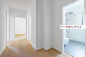 IMMOBERLIN.DE - Sonnige Wohnung mit Balkonloggia in Südwestausrichtung & Pkw-Stellplatz