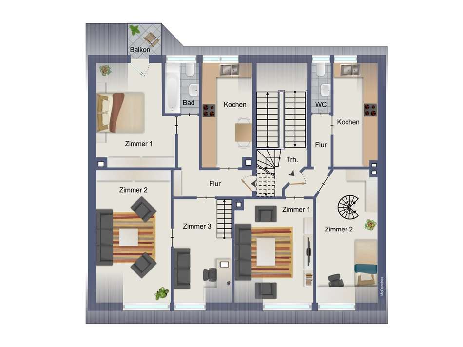 Vorderhaus DG