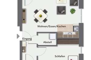 Hochwertige Dachgeschosswohnung in St. Mauritz - Exklusivität mit Loggia und Weitblick – 48155 Mauritz-Ost, Münster – Vorschaubild 12