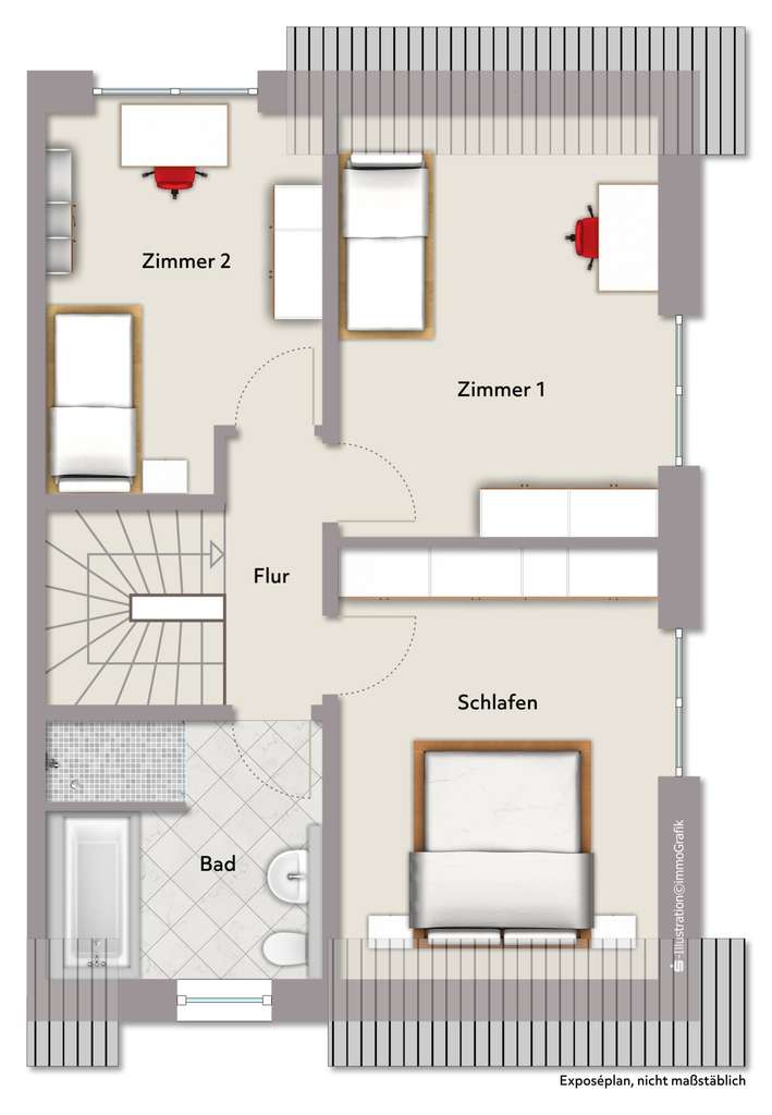 Immobilie in Langenberg - Moderne Doppelhaushälfte in hochwertiger Neubauausführung
***4265 G in Langenberg - Bild 4