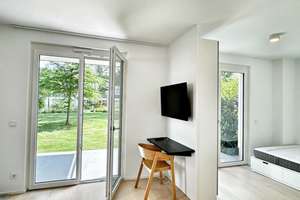 Möbliertes Apartment mit Blick ins Grüne / Nähe Säbener Straße