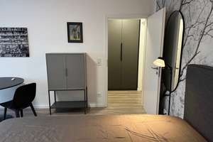 Exklusives vollmöbliertes 1 Zimmer Apartment mit Einbauküche in Darmstadt – Wilhelminenstr. 15, 64283 Mitte, Darmstadt – Vorschaubild 3