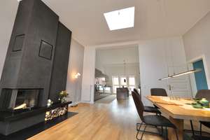 LOFT-STYLE PENTHOUSE MIT AUFZUG - STILVOLLE EINBAUKÜCHE & EINBAUTEN - SONNIGE TERRASSE & KAMIN – Oldenburger Str. 2 aa, 10551 Moabit, Berlin – Vorschaubild 14