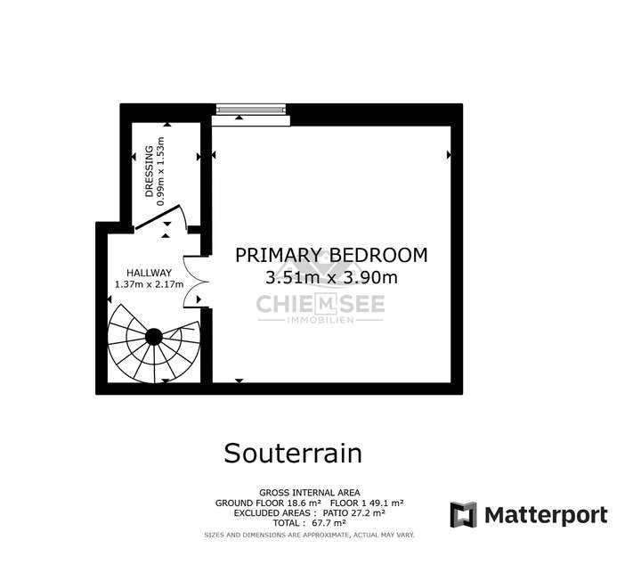 Grundriß Souterrain
