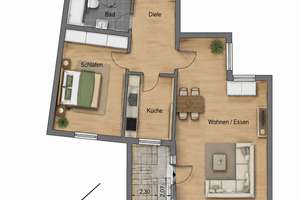 Ruhige 2-Zimmer-Wohnung mit Balkon im Herzen der Münchner Altstadt – Sendlingerstraße 28, 80331 Hackenviertel, München – Vorschaubild 35