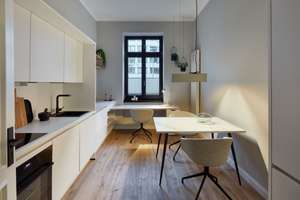 Luxuswohnung Kernsaniert - Komplett möbliert,  im Altbau-Denkmal KFW Energieeffizienzhaus – 40233 Flingern Nord, Düsseldorf – Vorschaubild 2