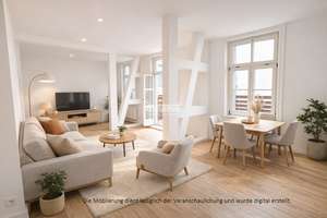 antaris Immobilien GmbH ** Stilvolle Altstadtwohnung mit Terrasse im Herzen von Erfurt ** – Die vollständige Adresse der Immobilie erhältst du vom Anbieter., 99084 Altstadt, Erfurt – Vorschaubild 3