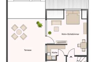 Schwachhausen: Ein echtes Highlight: 1-Zimmer Dachgeschosswohnung mit ca. 36 m² Dachterrasse – Die vollständige Adresse der Immobilie erhältst du vom Anbieter., 28329 Radio Bremen, Bremen – Vorschaubild 13