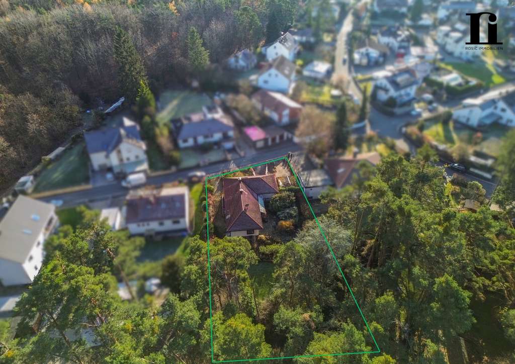 Immobilie in Möhrendorf - Neuer Preis! Einmaliges Waldrandgrundstück mit Bungalow in Röttenbach - Bild 2