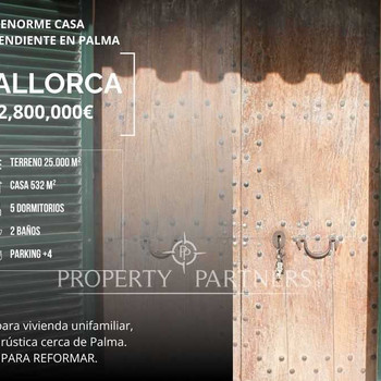 Authentisches mallorquinisches Anwesen von 1872 mit großem Renovierungspotenzial und Bewässerungssys