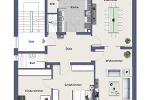 Frisch renovierte 4,5 Zimmer Wohnung in zentraler Lage – In der Hülsche 10, 58135 Haspe-Ost, Hagen – Vorschaubild 4