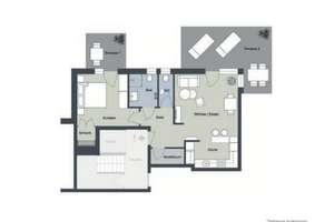 Gemütliche 2-Zimmer-Wohnung mit 2 Terrassen – Forestastraße 9, 42289 Heckinghausen, Wuppertal – Vorschaubild 2