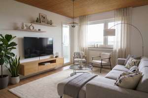 Ohne Makler & Bezugsfrei: Renovierte 3-Zimmer-Wohnung im 12. OG mit Sonnenbalkon und Blick ins Grüne – Mönchfeldstraße 110, 70378 Mönchfeld, Stuttgart – Vorschaubild 4