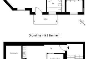 Winsstraße: Wunderschöne Altbauwohnung mit Balkon, hohe Decken, Tageslichbad, ruhige Innenhoflage – Winsstraße 59, 10405 Prenzlauer Berg, Berlin – Vorschaubild 2