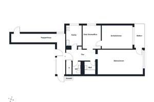 Über den Baumkronen: 3-Zimmer-Wohnung mit Ausblick ins Grüne und Garagenstellplatz in Botnang. – Die vollständige Adresse der Immobilie erhältst du vom Anbieter., 70195 Botnang-Nord, Stuttgart – Vorschaubild 17
