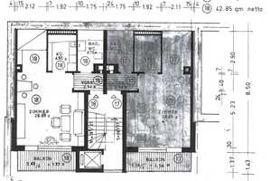Schöne 1,5-Zimmer-Wohnung mit Balkon und Einbauküche in München – Amalienstrasse 19, 80333 München – Vorschaubild 11