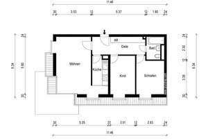 Kompakt, renoviert, bezugsfrei:  3-Z.-Dachgeschosswohnung (ohne Makler) – Lessingstr. -, 13158 Rosenthal, Berlin – Vorschaubild 18