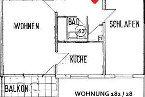 Mainz-Finthen/Katzenberg 2ZKB+Balkon ca. 58 m² 1.OG + Keller + TG-Platz, gut vermietet – Die vollständige Adresse der Immobilie erhältst du vom Anbieter., 55126 Finthen, Mainz – Vorschaubild 6